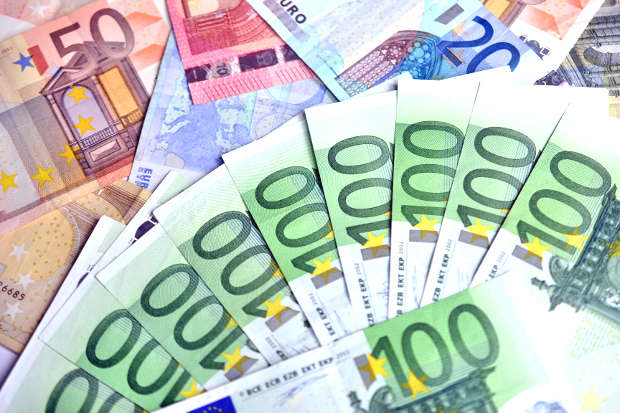 Geld Eurobanknoten